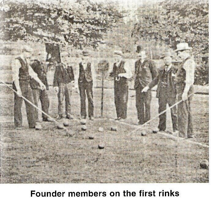 Founder Members of the First Rinks